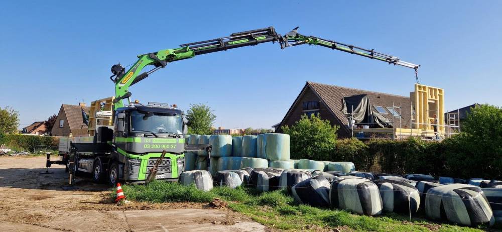 Besoin de transporter des éléments de construction ?